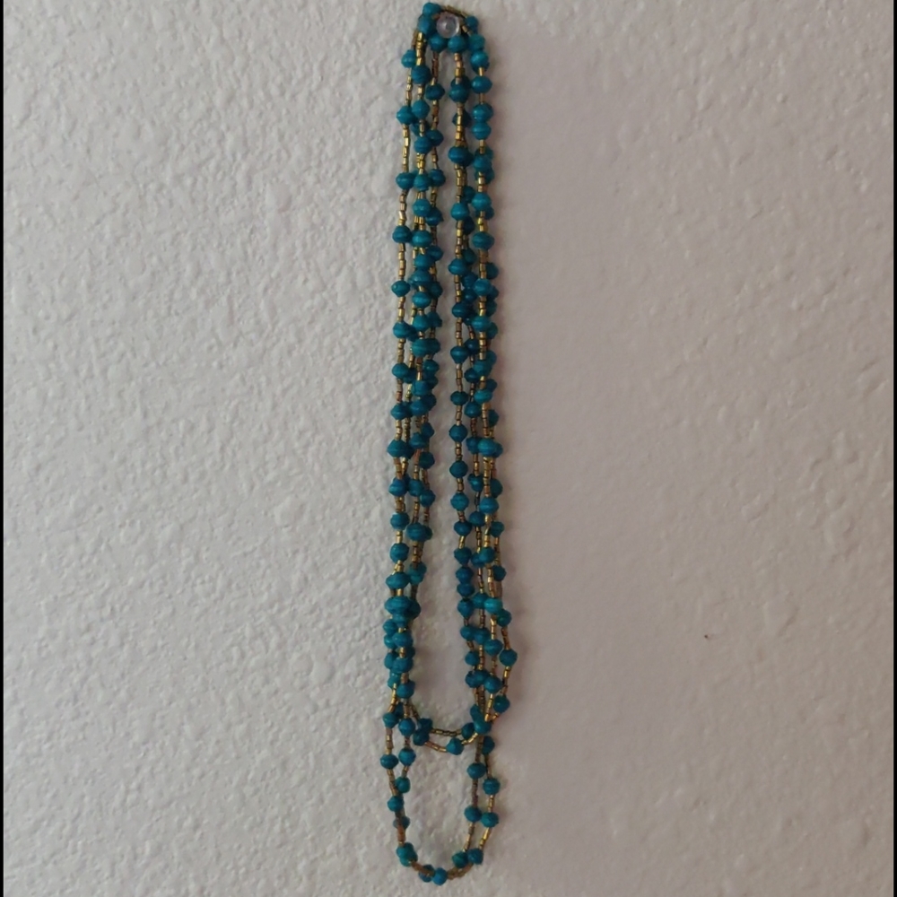 Noonday Paper Bead Long Strand Necklace